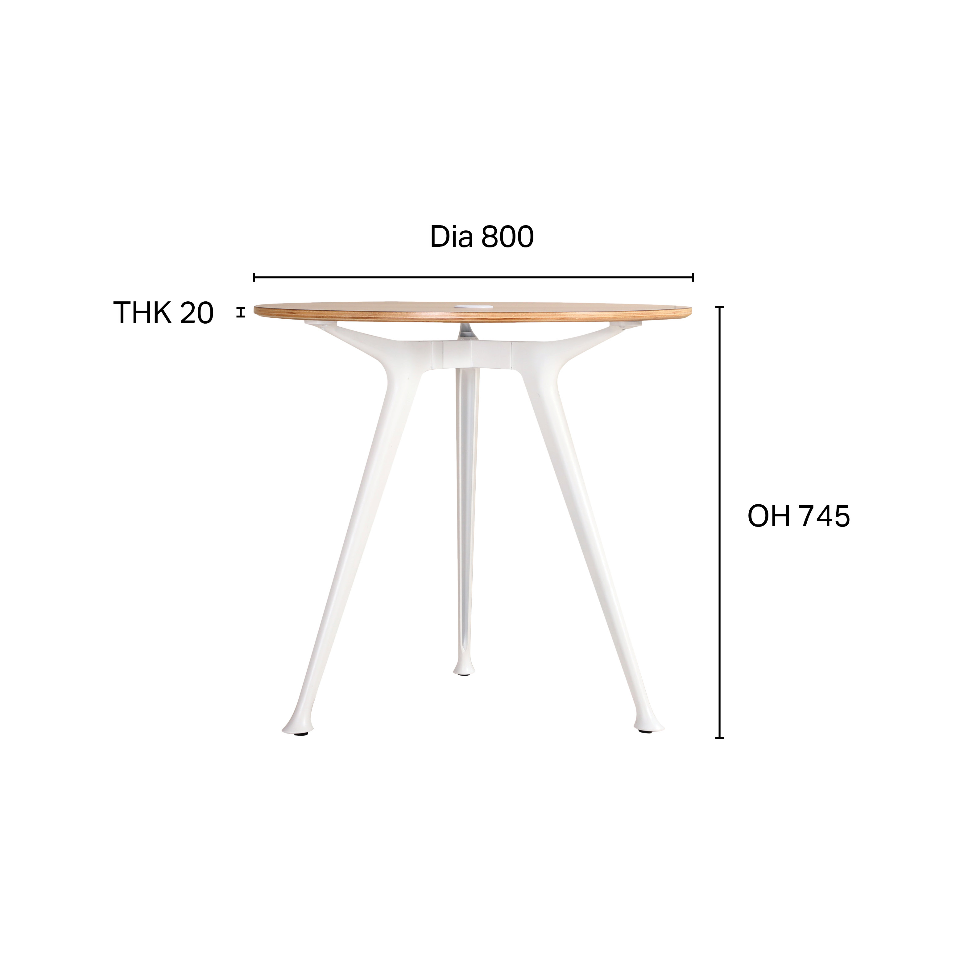 Lami x Chad – Dining Table - Dia800
